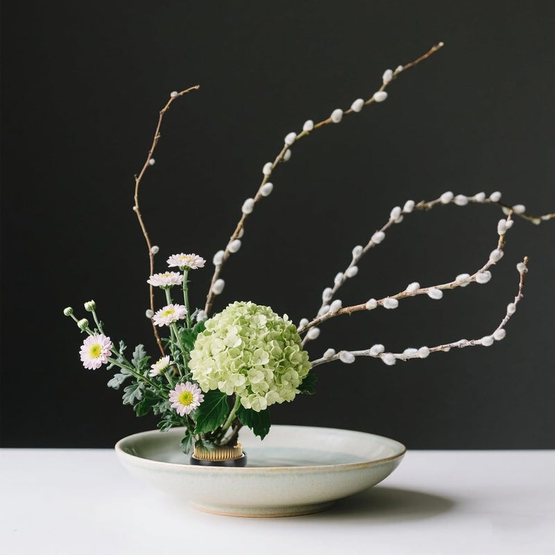 GAGATOAD Store 4 Pcs Flower Frog Pin Holder 3 Inch，2 Inch,1 Inch Set Ikebana Frog Floral Kenzan Arrangement Tool for Vases Centerpieces Round Holder (Gold) - Image 5